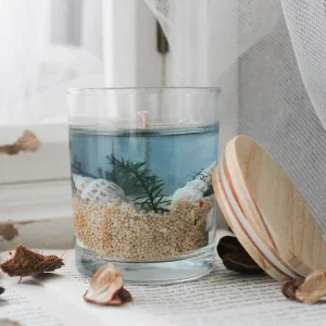 果凍海洋蠟燭杯