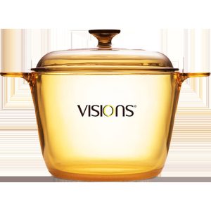 康寧 VISIONS 晶彩耐高溫透明玻璃鍋 (琥珀經典)